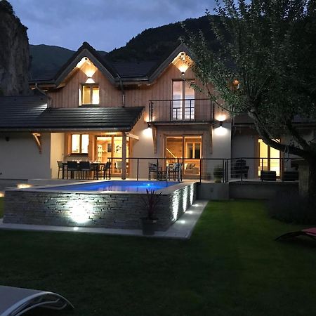 Chalet Barbara With Swimming Pool In The Heart Of Oisans Ле-Бур-д'Уазан Екстер'єр фото
