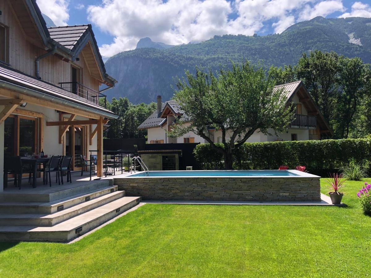 Chalet Barbara With Swimming Pool In The Heart Of Oisans Ле-Бур-д'Уазан Екстер'єр фото