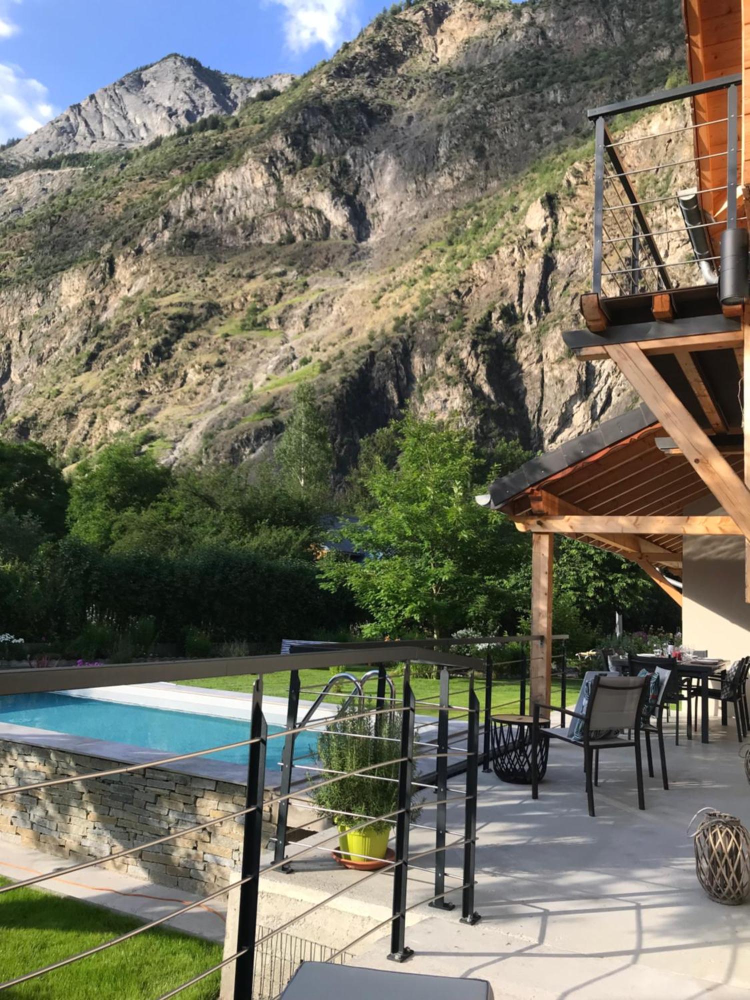 Chalet Barbara With Swimming Pool In The Heart Of Oisans Ле-Бур-д'Уазан Екстер'єр фото
